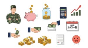 현역 병사 월급·적금·혜택 총정리