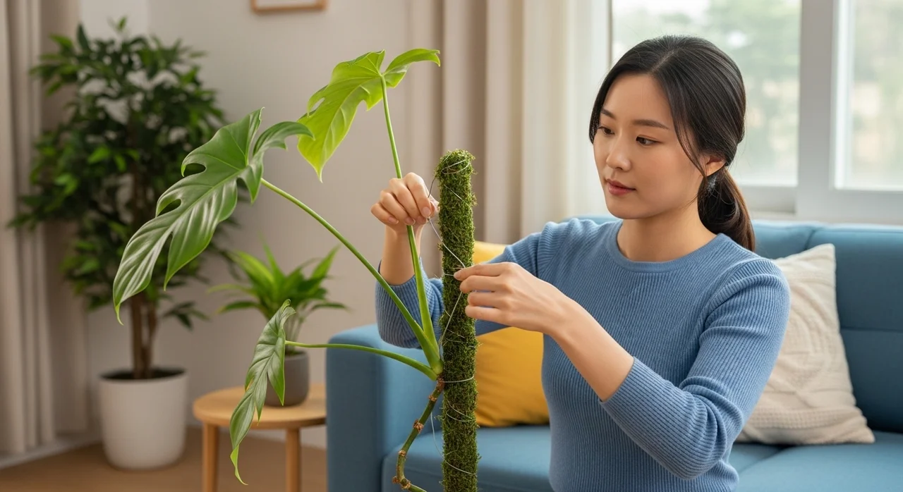 과습 없는 물 주기와 지지대 활용 팁