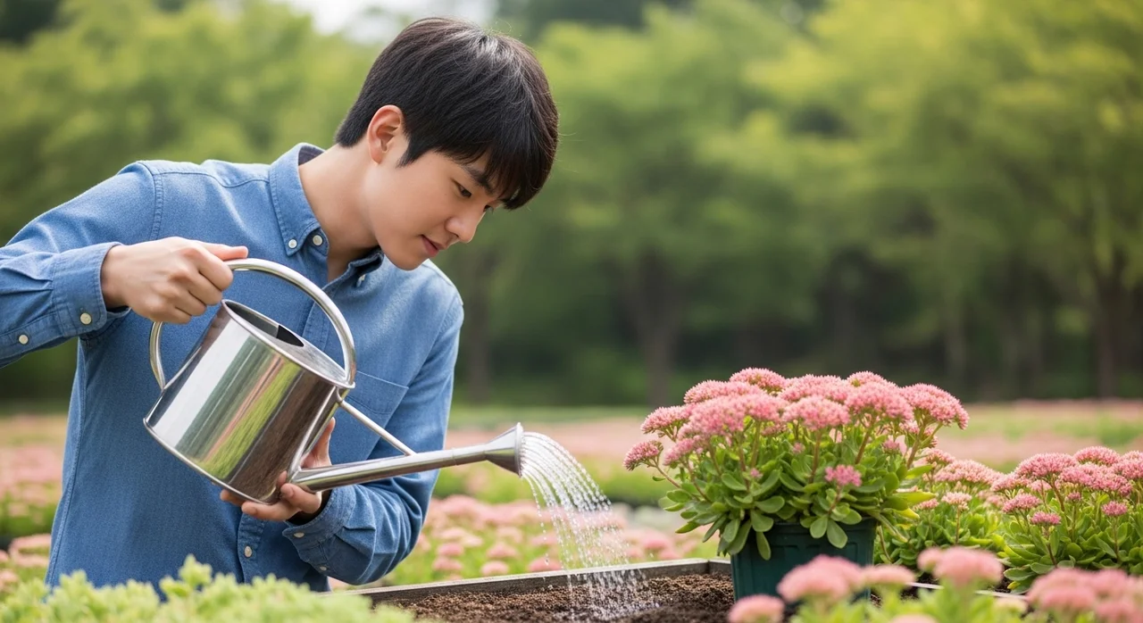 잎이 우수수 떨어지는 이유와 물주기 황금비율