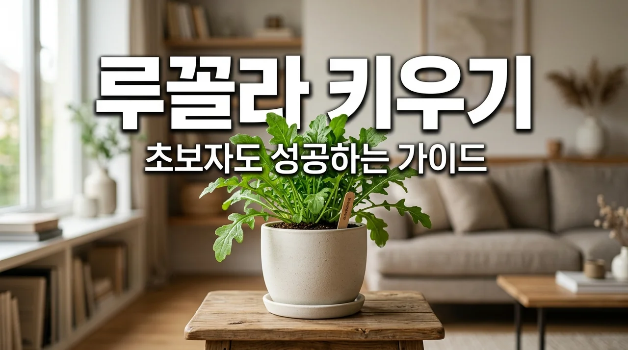 루꼴라 키우기 집에서 씨앗부터 수확까지 실패 없는 5가지 비결