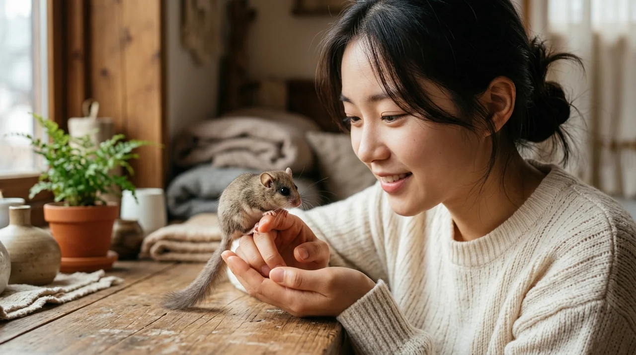 작아서 더 소중한 피그미다람쥐, 첫 만남의 설렘과 실수