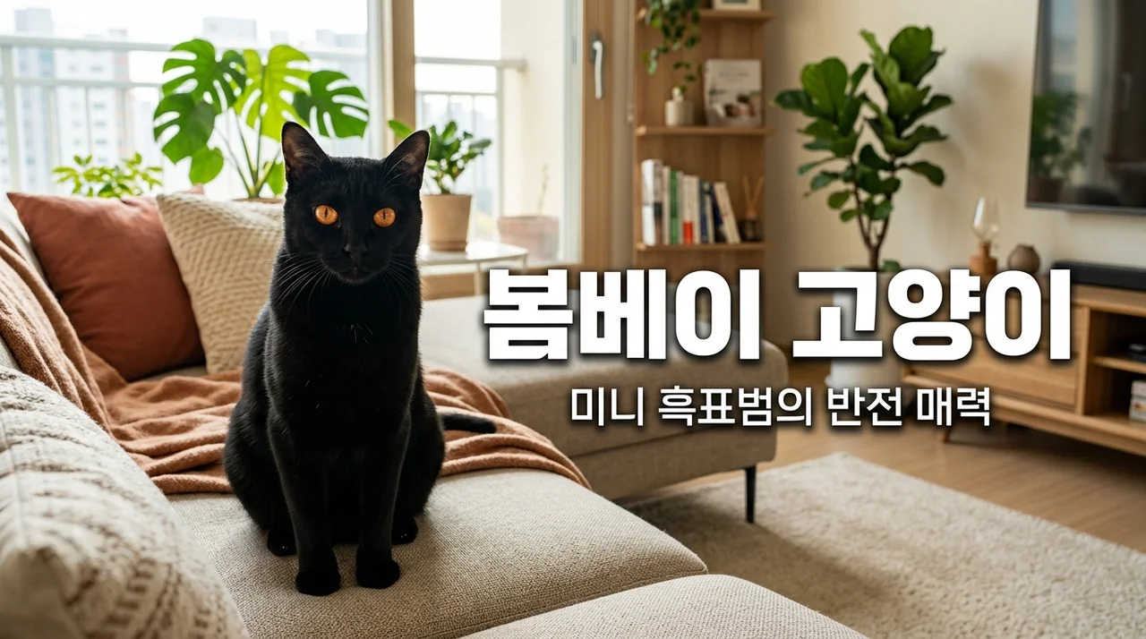봄베이 고양이 성격 특징 관리법, 미니 흑표범 키우기 전 주의사항