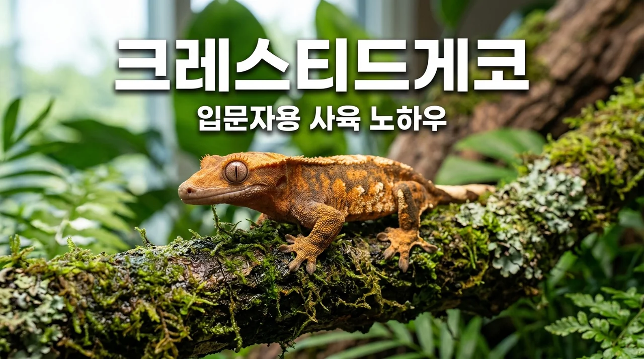 크레스티드 게코 키우기 전 꼭 알아야 할 사육 방법과 수명 관리