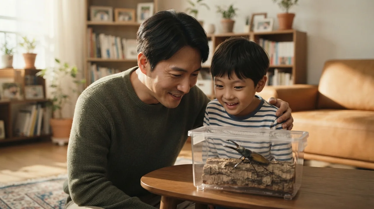 사슴벌레와 함께하는 즐거운 일상을 마무리하며